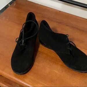 Black Suede Ankle Boots